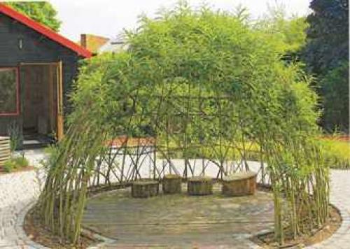 Беседка из лозы своими руками. Как сделать беседку из ивы в саду: выбор места, плетение каркаса, отделка пола и выбор мебели