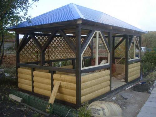 Беседка из дерева. Беседки из дерева — 120 фото лучших идей дизайна и оформления беседок из дерева