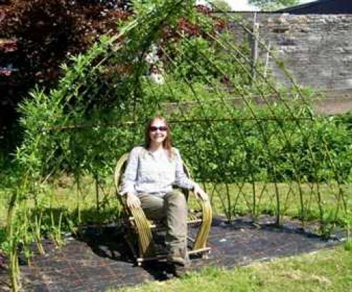 Беседка из лозы своими руками. Как сделать беседку из ивы в саду: выбор места, плетение каркаса, отделка пола и выбор мебели