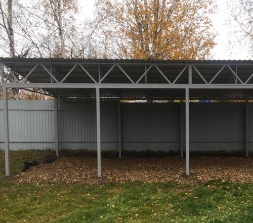 Навес для машины чертеж. Как сделать навес для автомобиля своими руками: фото, виды, обзор материалов