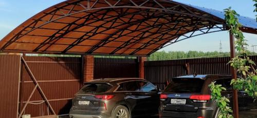 Навес для машины чертеж. Как сделать навес для автомобиля своими руками: фото, виды, обзор материалов