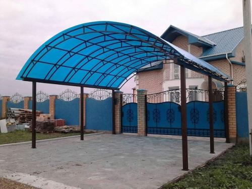 Как построить навес для автомобиля своими руками. Разновидности навесов