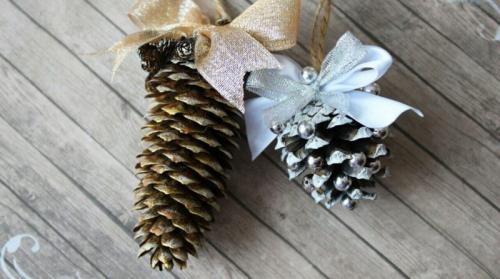 Новогодние оригинальные украшения своими руками. Украшения новогодней ёлки