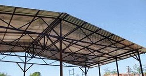 Арочный навес из металлопрофиля. Как сделать навес из металла своими руками – поэтапная инструкция 08