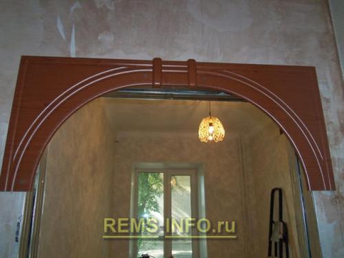 Установка арок в дверных проемах. Какие бывают межкомнатные арки 25