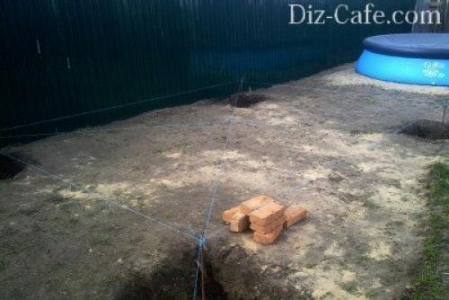 Как я строил свою беседку. Как я строил беседку 17