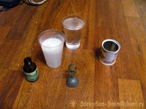 Как делать украшения из металла. Гипсовая форма