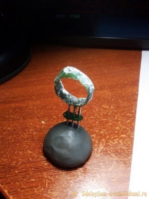 Как делать украшения из металла. Гипсовая форма