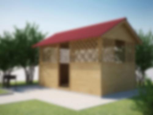 Не дорогая беседка своими руками. Выбор материалов и конструкции