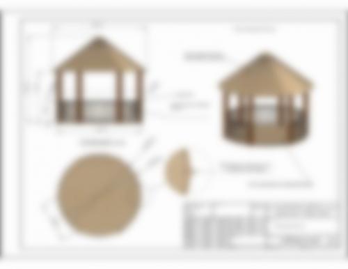 Не дорогая беседка своими руками. Выбор материалов и конструкции