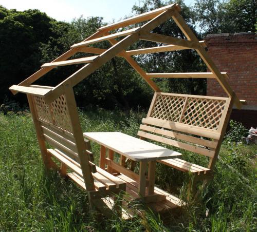 Беседка во дворе частного дома своими руками. Варианты постройки