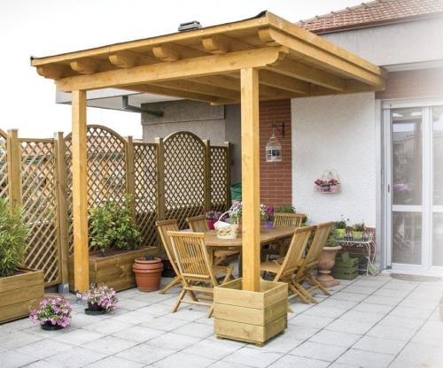 Беседка во дворе частного дома своими руками. Варианты постройки