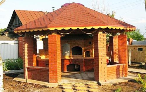 Беседка своими руками из подручных материалов. Беседки своими руками из подручных материалов: целое море идей