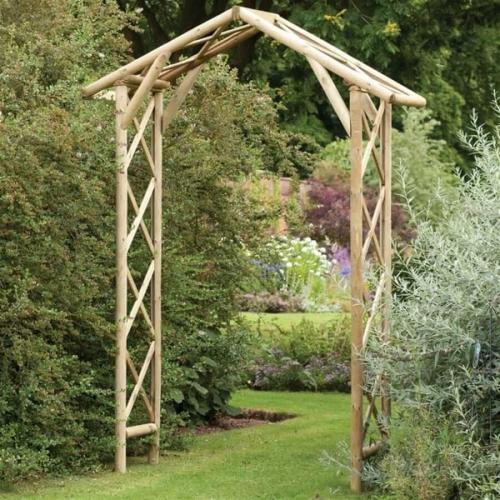 Каменные садовые арки своими руками. Виды арок 01