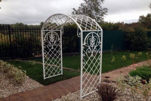 Каменные садовые арки своими руками. Виды арок 10