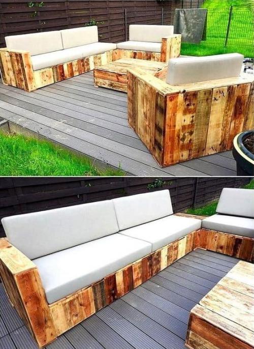 Мебель из металла и дерева своими руками. Дерево — лучший материал для изготовления садовой мебели