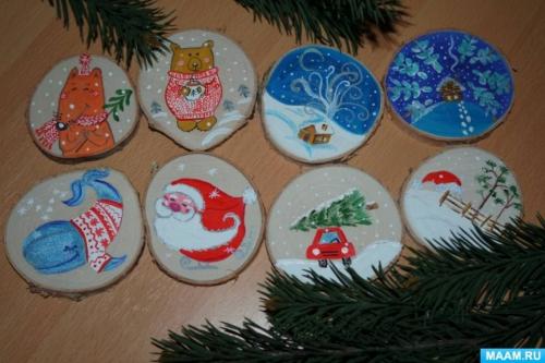 Поделки из спилов дерева для детей. Поделки из спилов