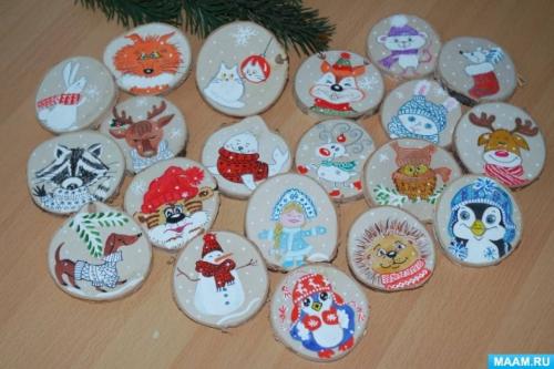 Поделки из спилов дерева для детей. Поделки из спилов