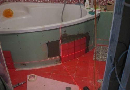 Каркас под гипсокартон в ванной. Порядок монтажа