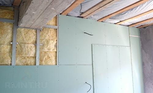 Каркас из профиля под гипсокартон. Рассмотрение работы каркаса стены 01 Каркас из профиля под гипсокартон. Рассмотрение работы каркаса стены 01