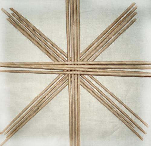 Плетение из газет для начинающих со схемами. Подготовительный этап 08