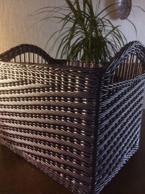 Плетение из газетных трубочек образцы. Плетение из газетных трубочек: схемы плетения и мастер-класс по созданию стильных вещей (90 фото)