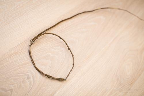 Венок своими руками из веток. Осенний мастер-класс (плетем березовый венок)