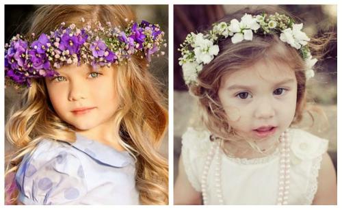 Как сделать венок на голову своими руками. Учимся плести венки на голову из живых и искусственных цветов