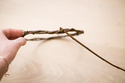 Венок своими руками из веток. Осенний мастер-класс (плетем березовый венок)