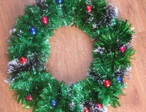 Рождественский венок своими руками: пошаговая инструкция. Как сделать новогодний венок своими руками из мишуры