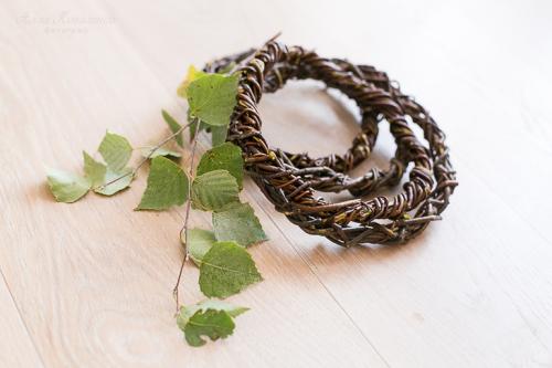 Венок своими руками из веток. Осенний мастер-класс (плетем березовый венок)