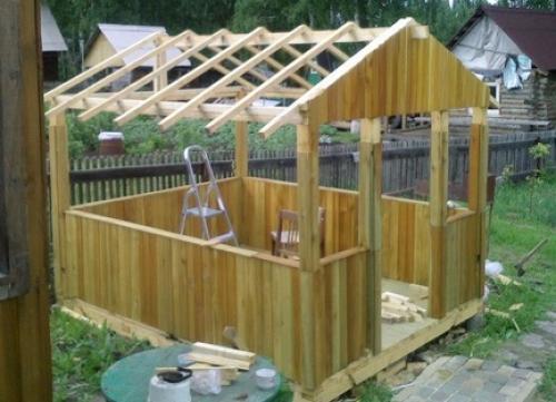 Проект беседки 2 н.  Беседка 2 на 3 метра для дачи