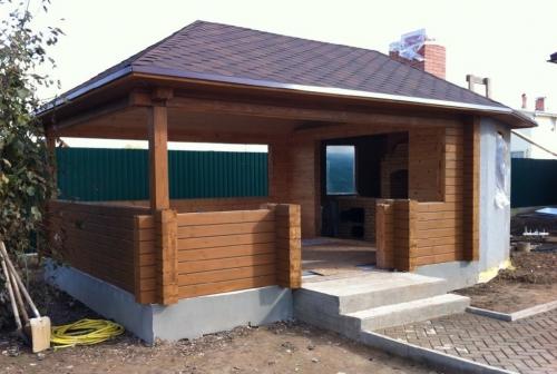 Проект беседки 2 н.  Беседка 2 на 3 метра для дачи