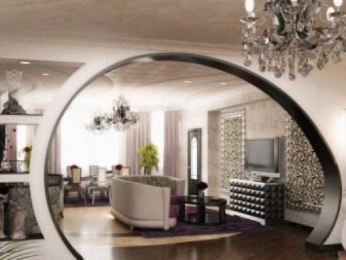 Как установить арку из гипсокартона своими руками. Изготовление основы из металлических профилей 10