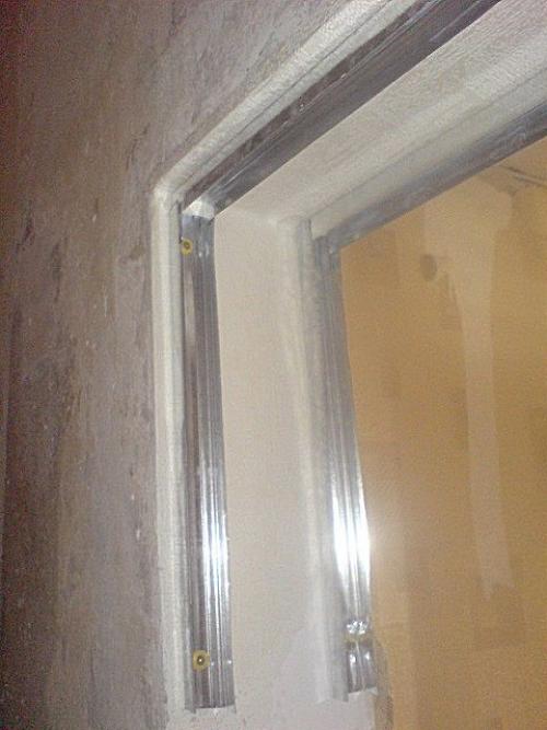 Как установить арку из гипсокартона своими руками. Изготовление основы из металлических профилей 02