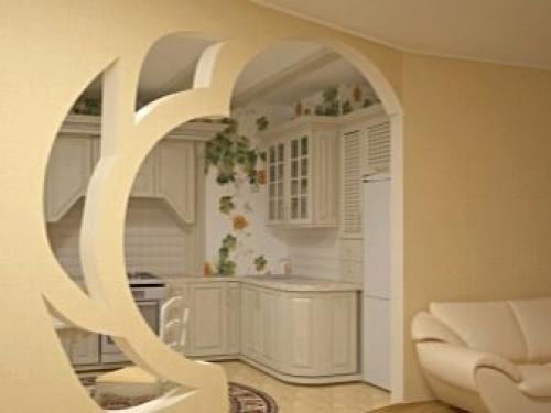 Как установить арку из гипсокартона своими руками. Изготовление основы из металлических профилей 09