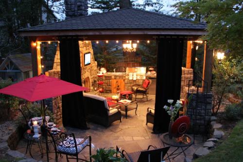 Как украсить беседку на день рождения. Как украсить беседку к празднику