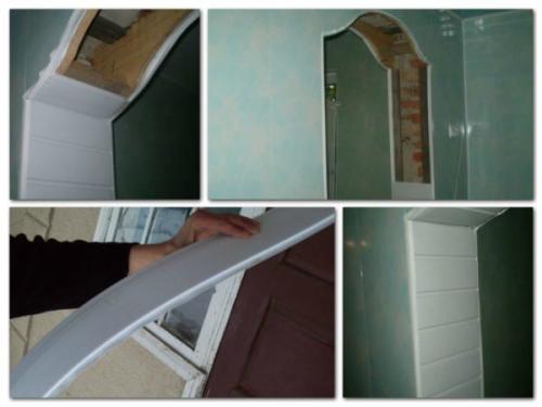 Отделка арки в деревянном доме. Отделка арки: 10 популярных способов и 3 простых инструкции