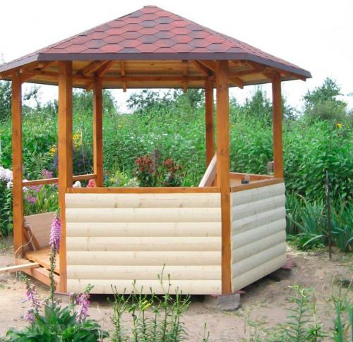 Беседка женскими руками. Беседка своими руками — пошаговая инструкция, как построить от А до Я. ТОП-100 фото идей закрытых и открытых беседок на дачном участке