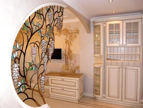 Отделка арки на кухне. Нюансы оформления арки на кухне