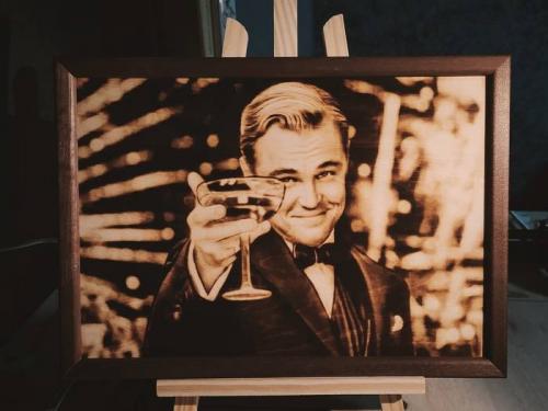 Что можно сделать из дерева на технологии. Портрет из дерева