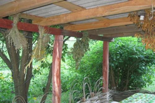 Плетеная беседка своими руками. Подготовка материалов