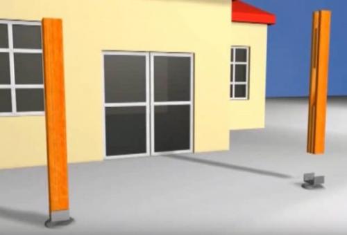 Козырек над дверью своими руками. Как построить навес над крыльцом своими руками