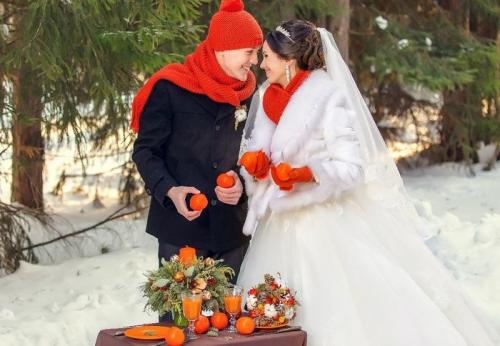 Идеи для маленькой свадьбы зимой. Плюсы праздника в холодное время года
