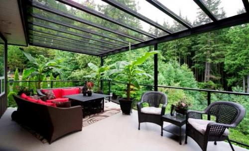 Из чего сделать крышу для навеса. Стеновая опора 11