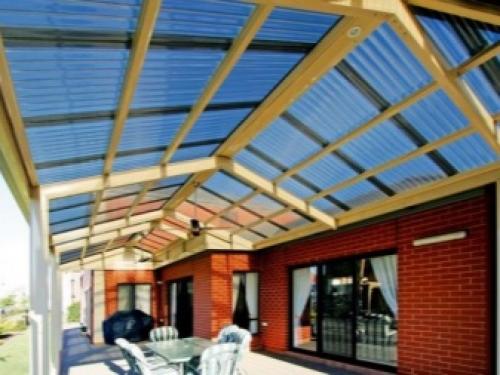 Из чего сделать крышу для навеса. Стеновая опора 10