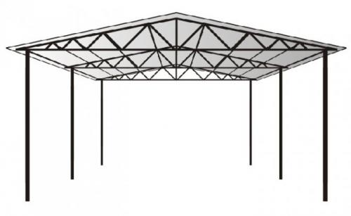 Навес из металлопрофиля своими руками. Типы навесных строений