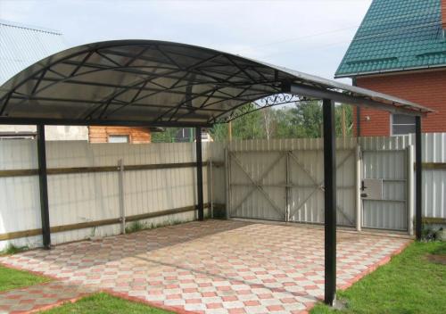 Навесы из поликарбоната для дачи. Навесы из поликарбоната — самостоятельное изготовление и особенности проектирования (100 фото)
