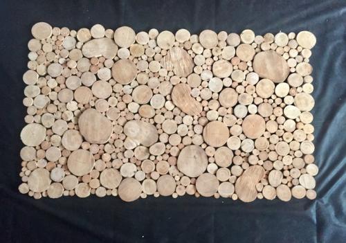 Картина из реек своими руками. Модерн 16