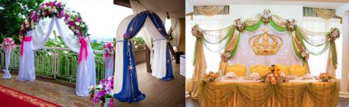 Красивая Арка из цветов на свадьбу. Бумажные фантазии или искусственные цветы свадебных арок 21 Красивая Арка из цветов на свадьбу. Бумажные фантазии или искусственные цветы свадебных арок 21